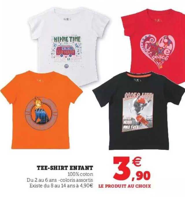 tee-shirt enfant