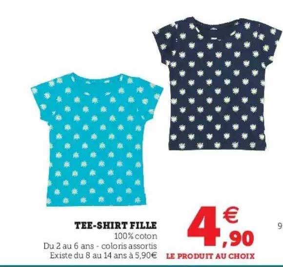 tee-shirt fille