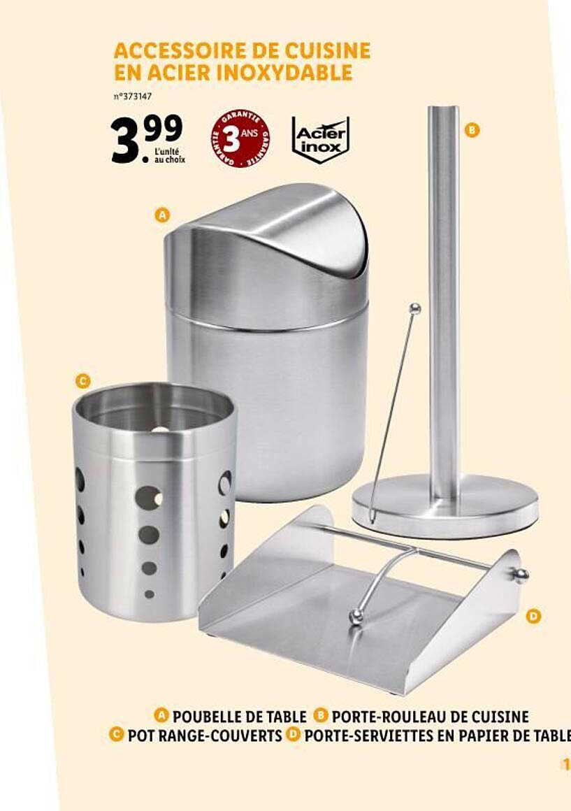 Accessoire De Cuisine En Acier Inoxydable