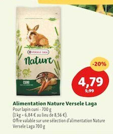 alimentation nature versele laga