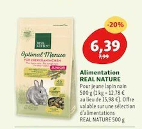 alimentation real nature