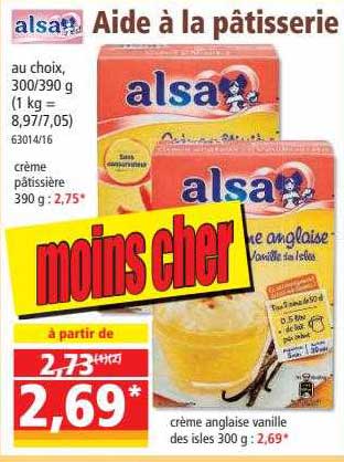 alsa crème pâtissière