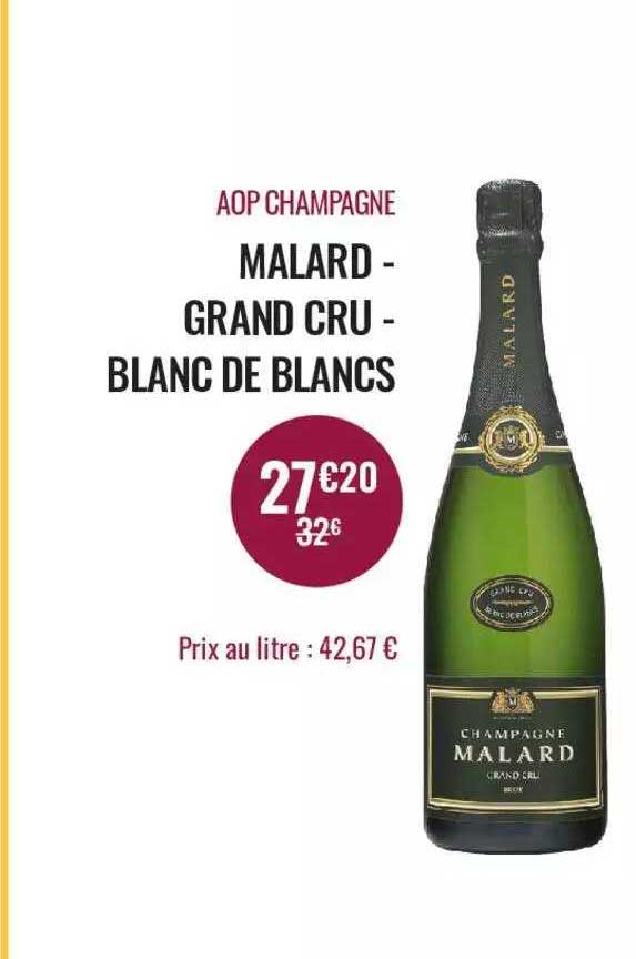 Aop Champagne Malard-grand Cru-blanc De Blancs