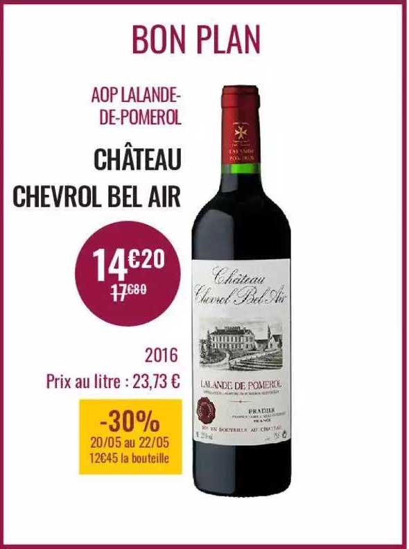 aop Lalande-de-pomerol château chevrol bel air