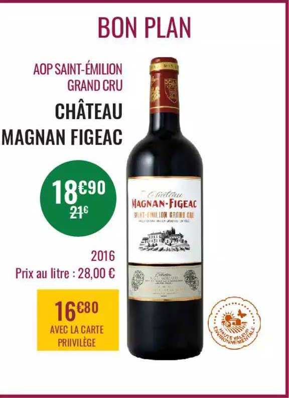 aop saint-émilion grand cru château magnan figeac