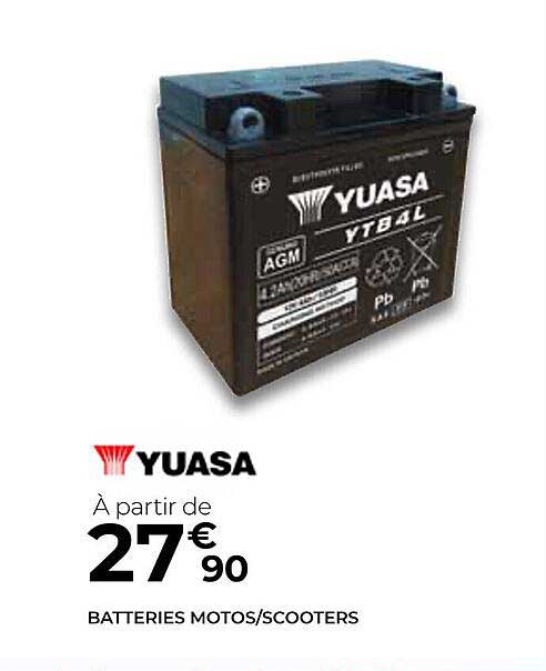 batteries motos scooters yuasa