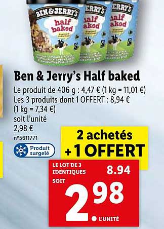 ben & jerry's half baked