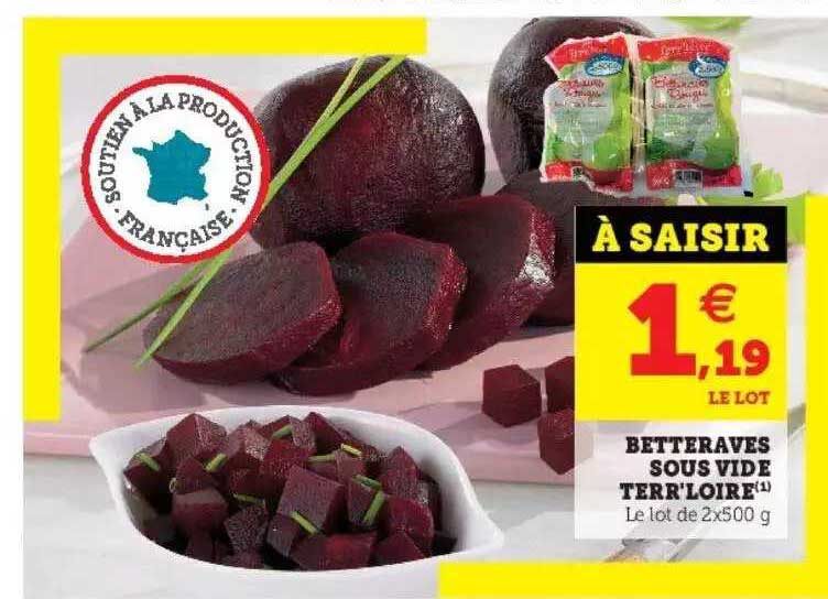 betteraves sous vide terr'loire