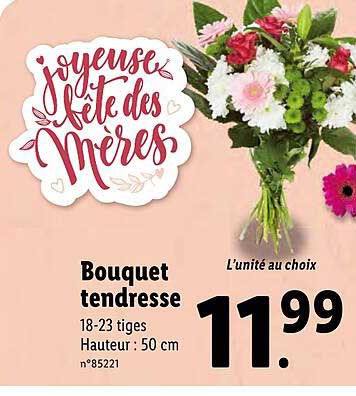 bouquet tendresse