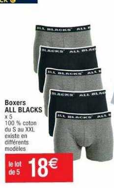boxers all blacks