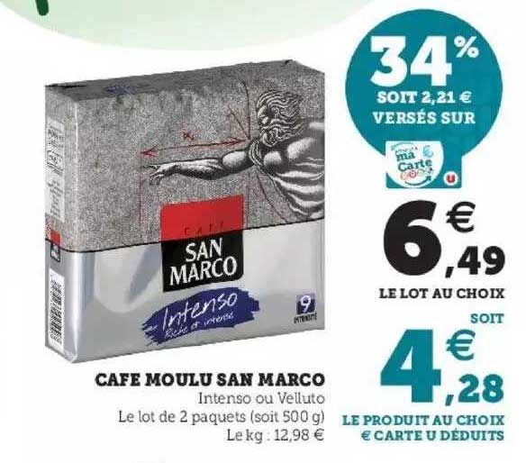 café moulu san marco
