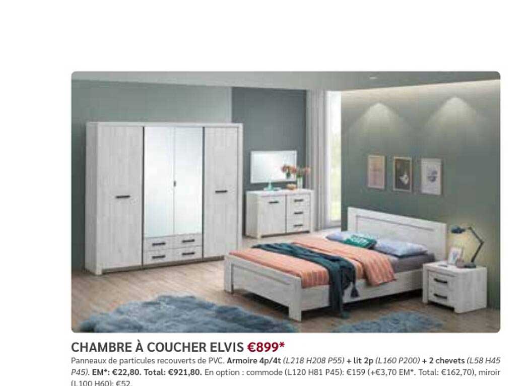 chambre à coucher elvis