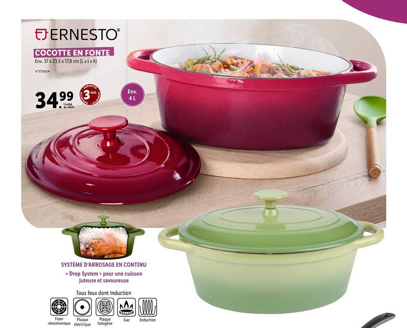 Cocotte En Fonte Ernesto