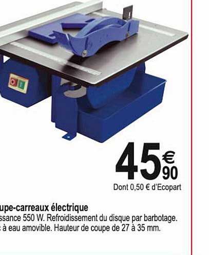 coupe-carreaux électrique