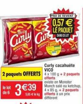 Curly Cacahuète Vico