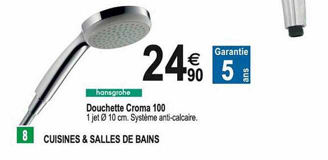 douchette croma 100