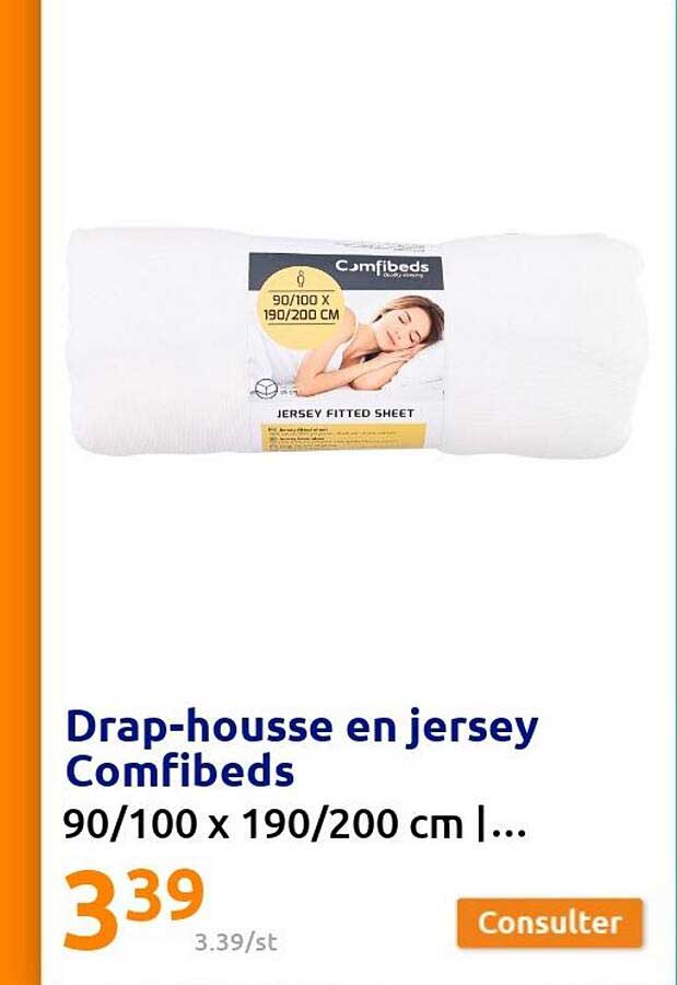drap-housse en jersey comfibeds