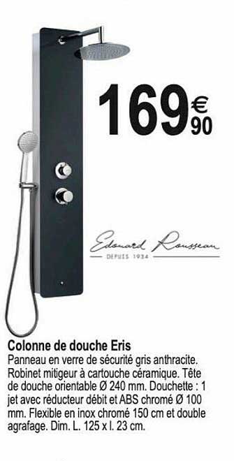 edouard rousseau colonne de douche eris