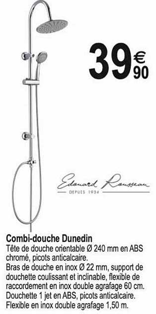 edouard rousseau combi-douche dunedin