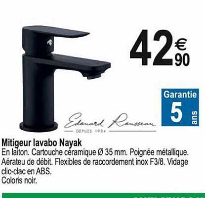 edouard rousseau mitigeur lavabo nayak