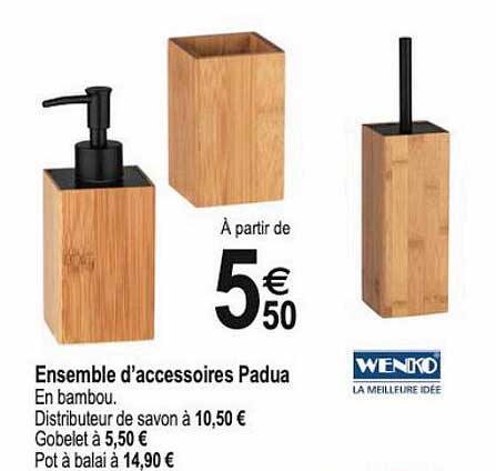 ensemble d'accessoires padua
