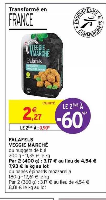 Falafels Veggie Marché