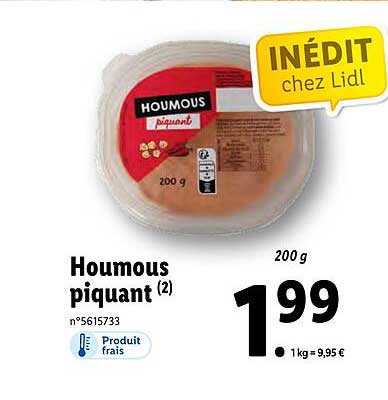 houmous piquant