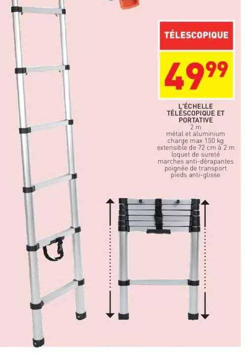 L'échelle Télescopique Et Portative