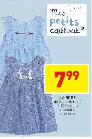 la robe mes petits cailloux