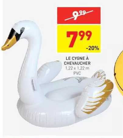 le cygne à chevaucher