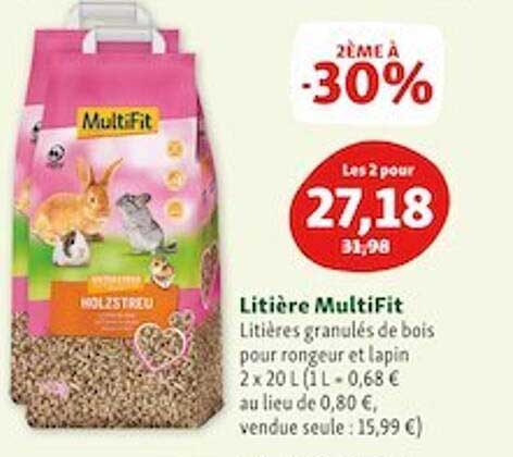 Litière Multifit