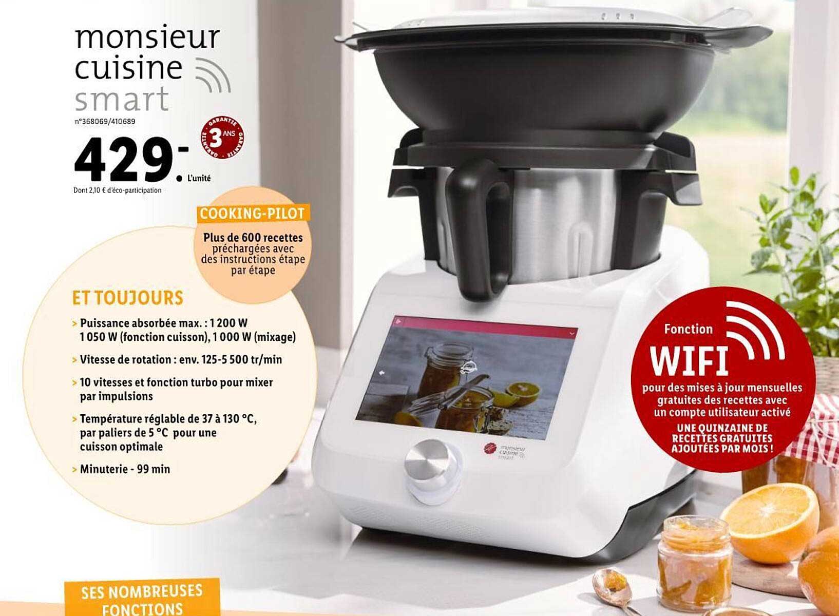 Monsieur Cuisine Smart Cooking-pilot