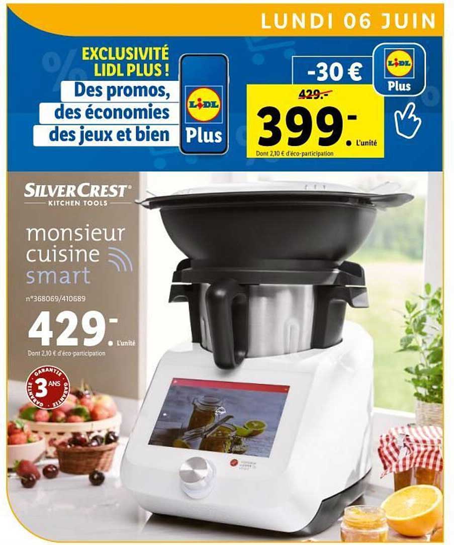 monsieur cuisine smart silver crest