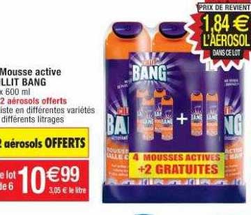 mousse active éllit bang