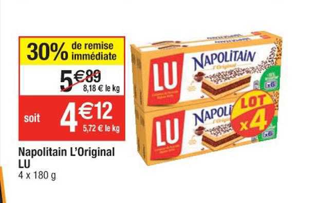 Napolitain L'original Lu