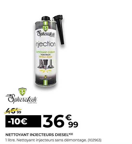 nettoyant injecteurs diesel spheretech