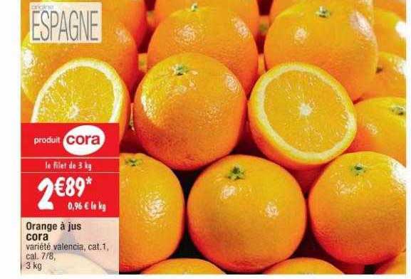 Orange à Jus Cora