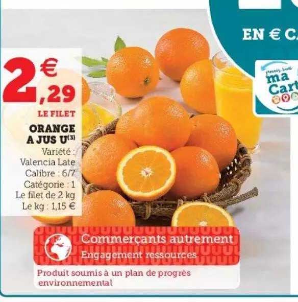 Orange à Jus U