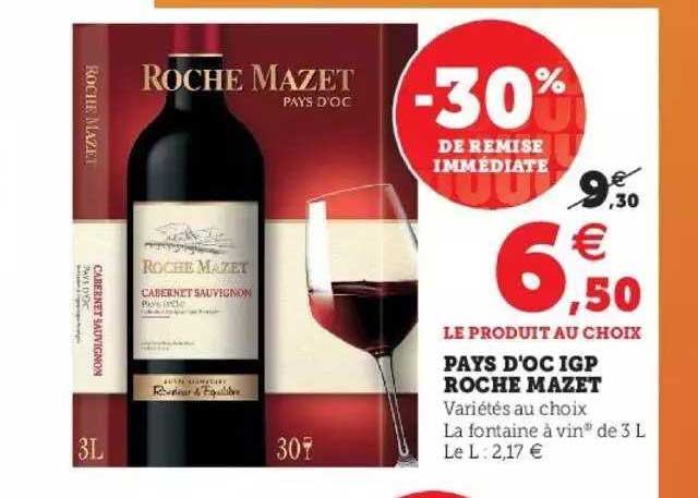 pays d'oc igp roche Mazet