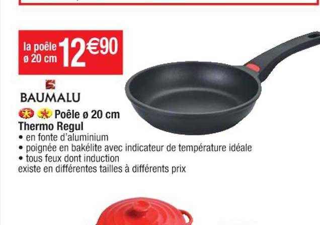 poêle ø 20 cm thermo regul baumalu