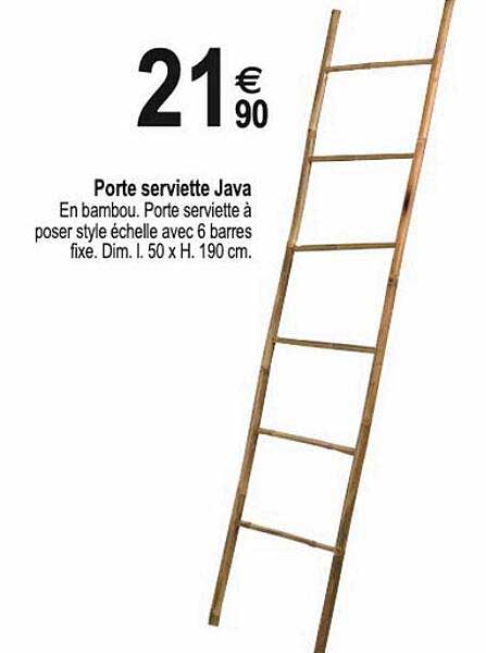 Porte Serviette Java