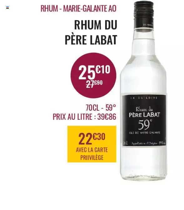 rhum-marie-galante ao rhum du père labat