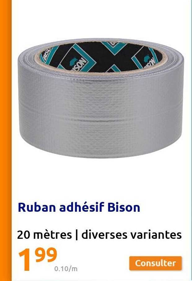 ruban adhésif bison