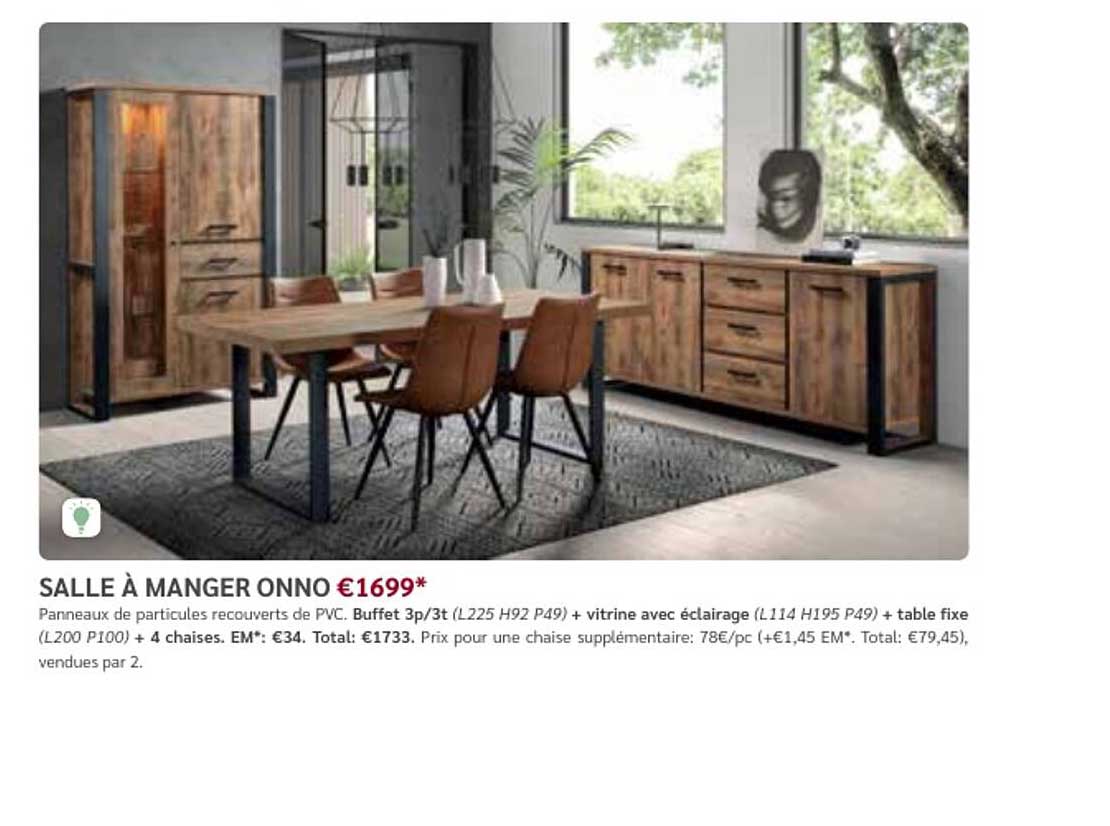 salle à manger onno