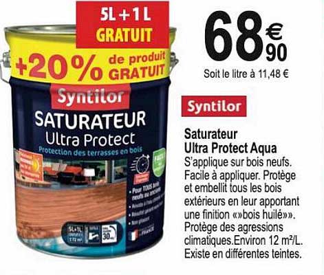 Saturateur Ultra Protect Aqua