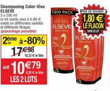 shampooing color-vive elseve