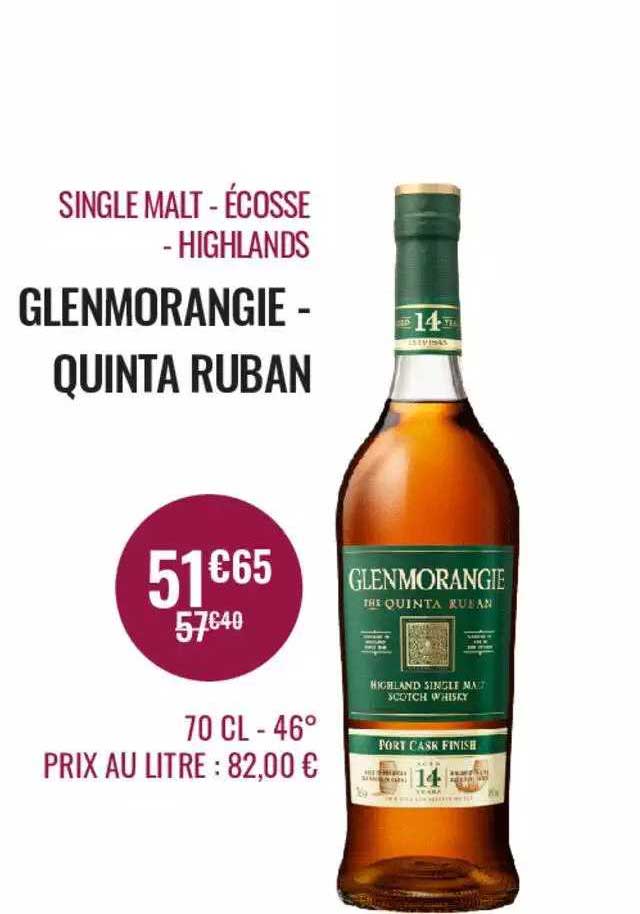 single malt-écosse-highlands glenmorangie-quinta ruban