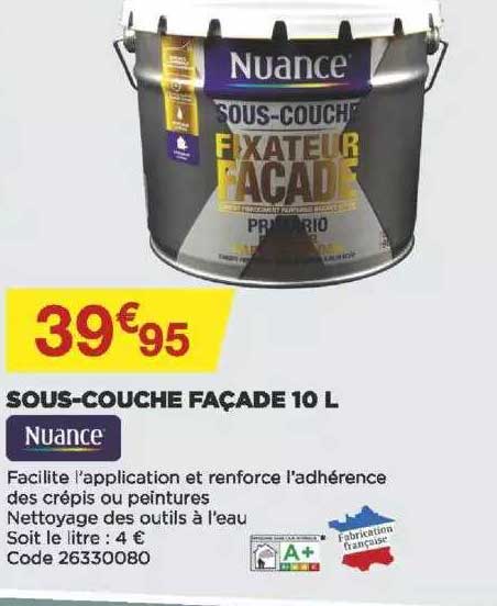 sous-couche façade 10 l nuance