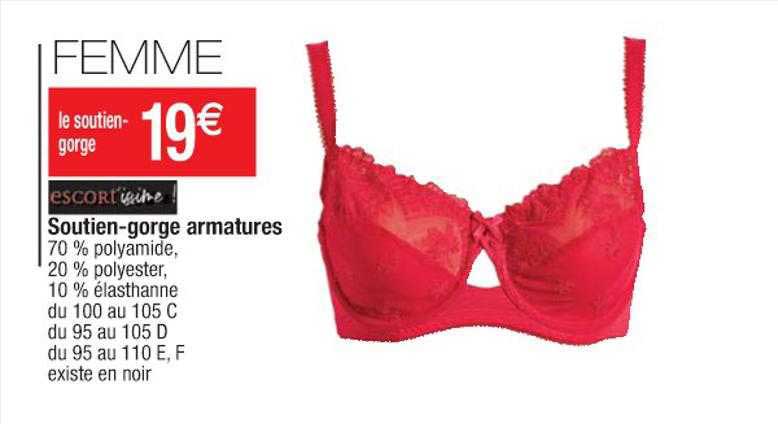 soutien-gorge armatures