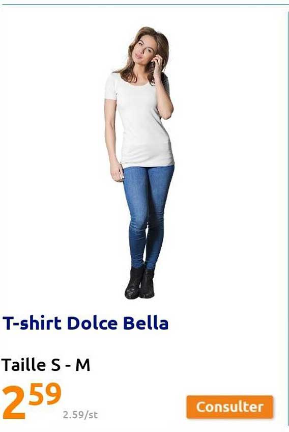 t-shirt dolce bella